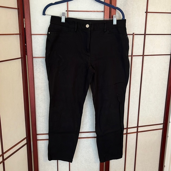 Chico's Denim - Chico’s Black Jeans size 1 or Medium in EUC. So Slimming Brand.